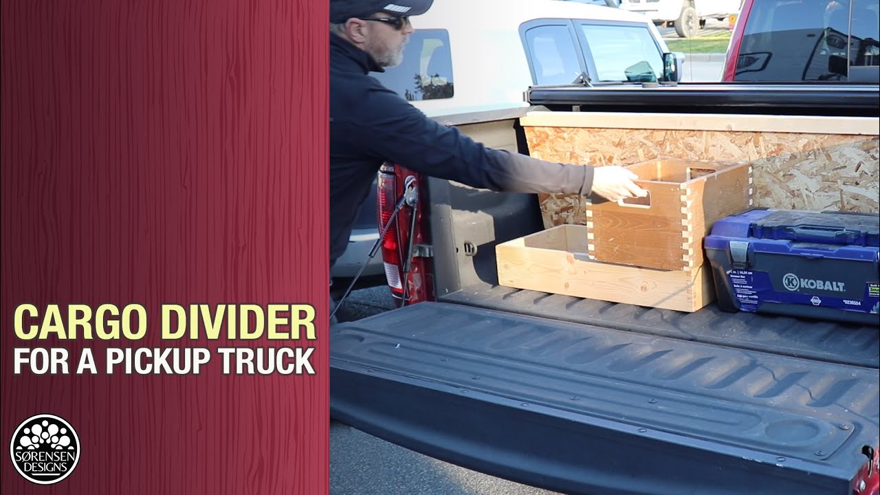 Pickup Truck Cargo Divider for 10 // Woodworking The Wood Carving