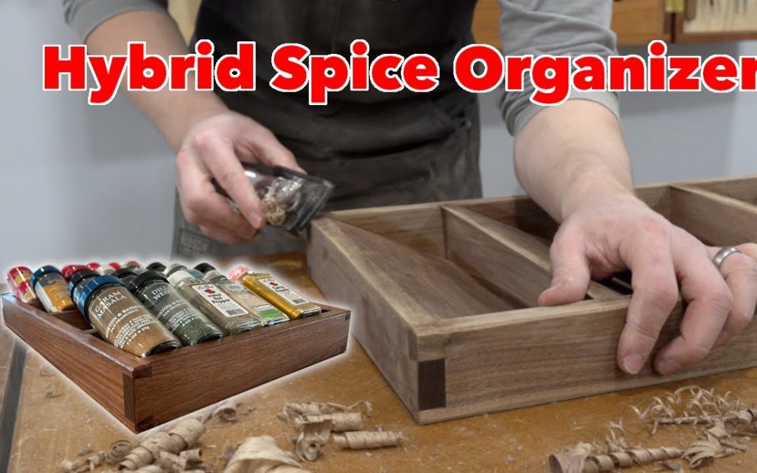 Dovetail Spice Drawer Organizer | Hybrid Woodworking