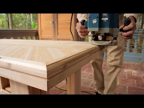 Amazing Woodworking Ideas With Hot Weather // How To Build A Coffe Table – DIY!!