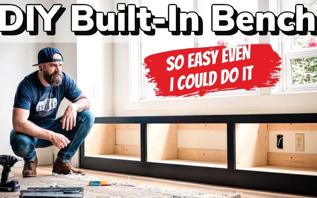 Window Bench How To || DIY Built-In Bench