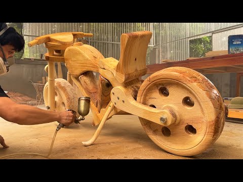 Building Wood Harley – Davidson USA | 2022 Forty – Eight | Woodworking Art Projects
