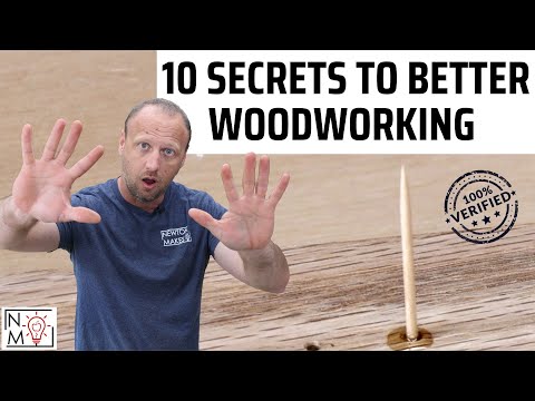 10 SECRET Woodworking Tips | GAME CHANGING Woodworking Tricks