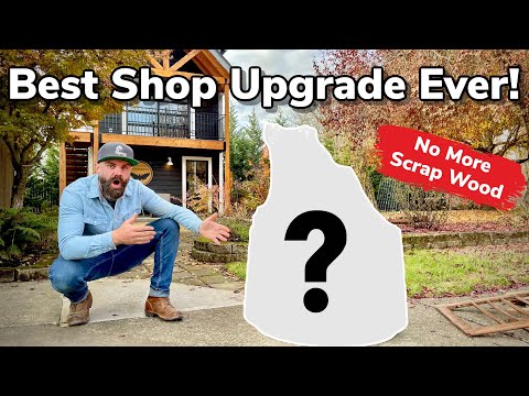 Best Shop Upgrade Ever || No More Scrap Wood
