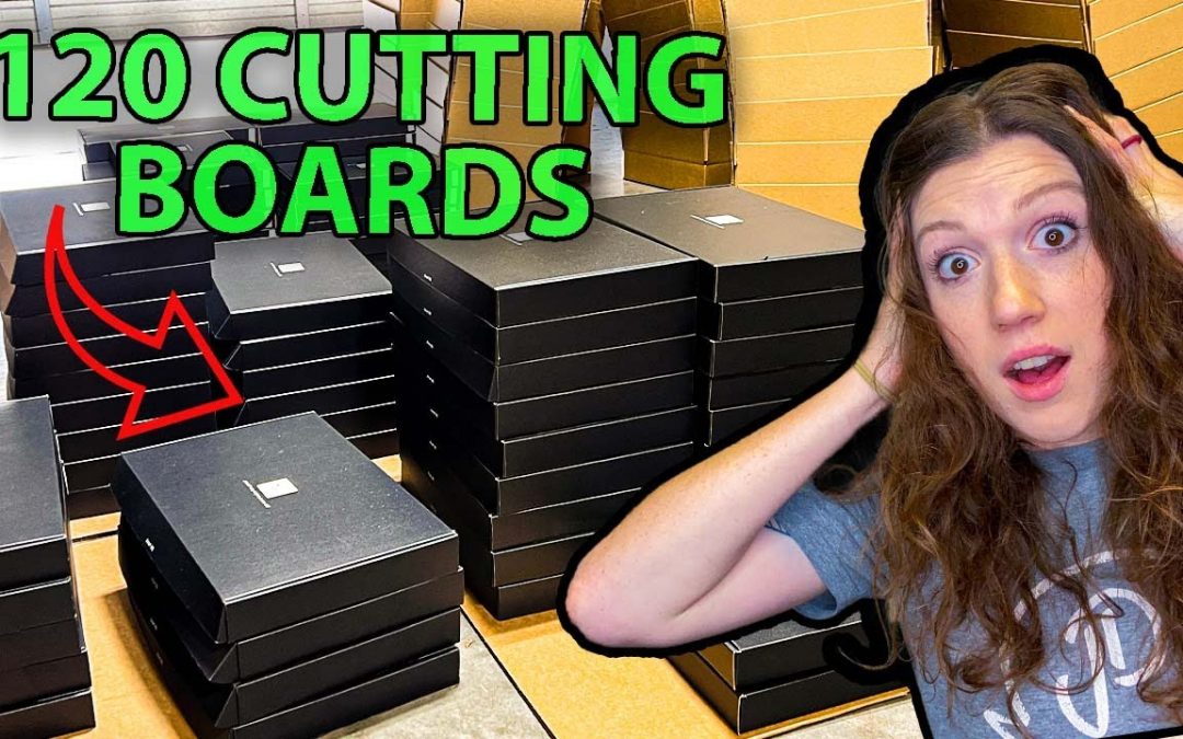 1 amazing customer buys 120 cutting boards!