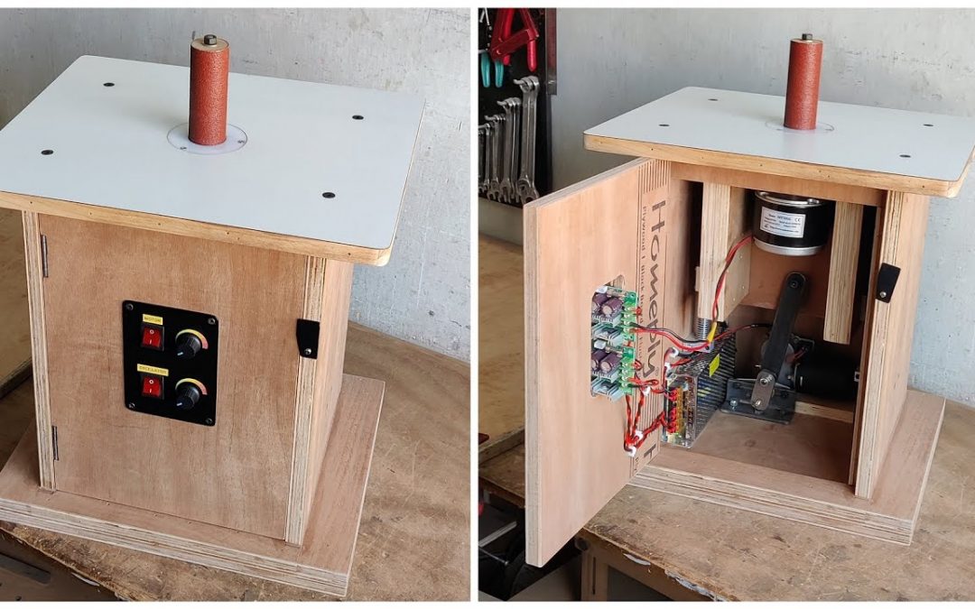 Make A Oscillating Spindle Sander | Woodworking project