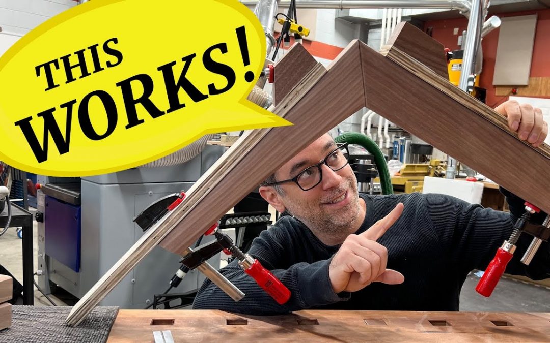 Cool Miter Clamping Trick – You’ll Want to Make This!